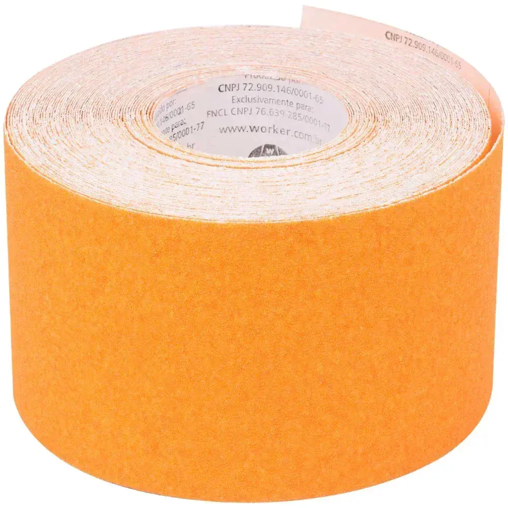 Lixa rolo G342 120MM x 25M GR60 661023 Worker — fotografia 5