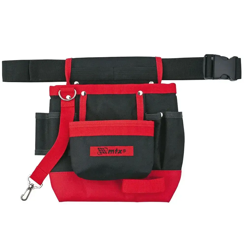 Kit ferramentas com 6 peças e bolsa em lona com 7 bolsos e cinto Sparta — fotografia 5