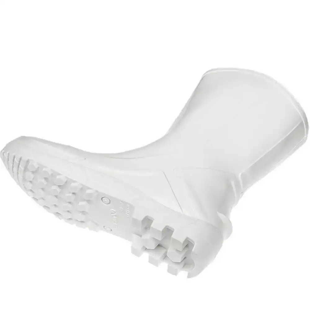 Bota ocupacional impermeável vulcaflex galocha PVC 110VFLEX BR | 700452 branca Marluvas 43 — fotografia 3