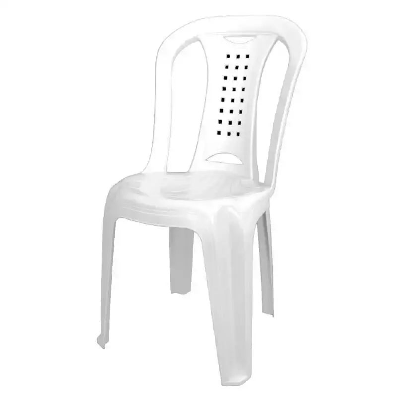 Conjunto de mesa firenze com 4 cadeiras poltronas ipanema empilháveis dolfin — fotografia 4