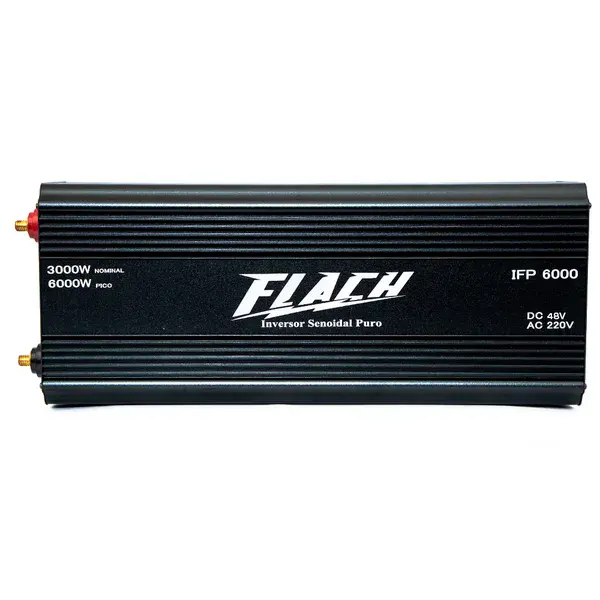 Inversor de tensão senoidal puro IFP6000 - 48V/220V - Flach — fotografia de referência