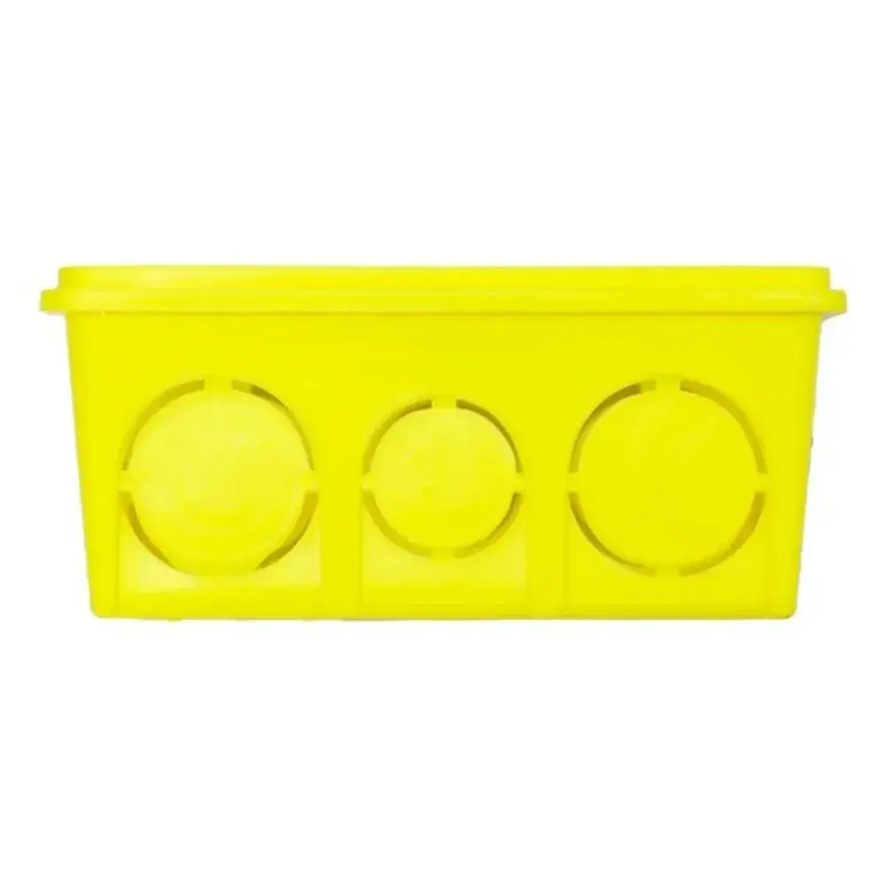 Caixa luz 4X4 am pvc Plastilit