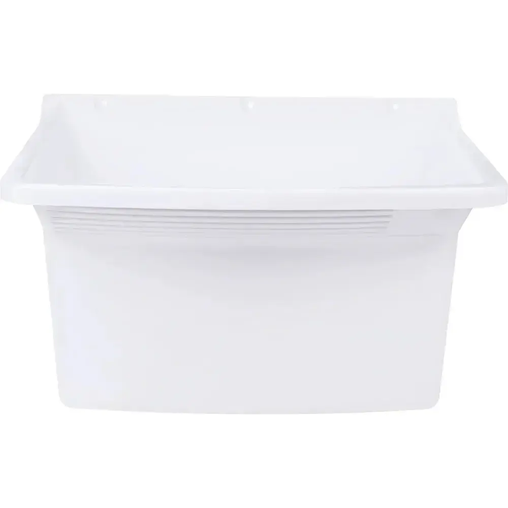 Tanque de plástico branco 20L 470X480X350MM Herc — fotografia 7
