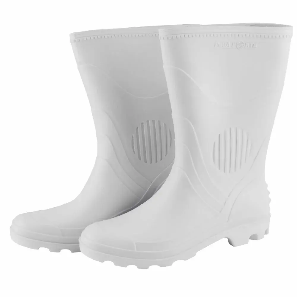 Bota de pvc branca Nº40 modelo 387 pega forte grendene