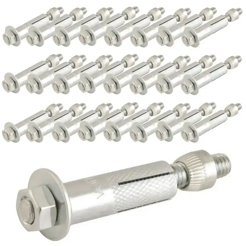 Chumbador com Prisioneiro 5/16 POL x 75 MM com 25 Peças VONDER — fotografia de referência