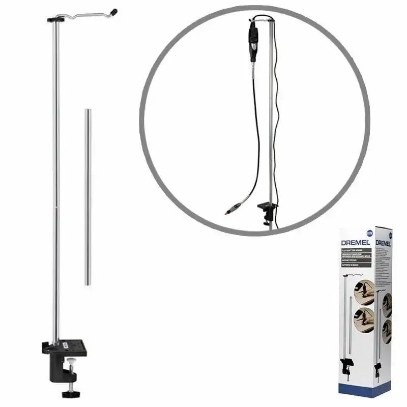 Retífica Dremel 3000 com eixo flexível, 82 acessórios e suporte 2222 Dremel 220 V — fotografia 3
