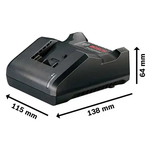 Carregador de bateria GAL 18V-20 com bateria 4.0AH Bosch Bivolt — fotografia 6
