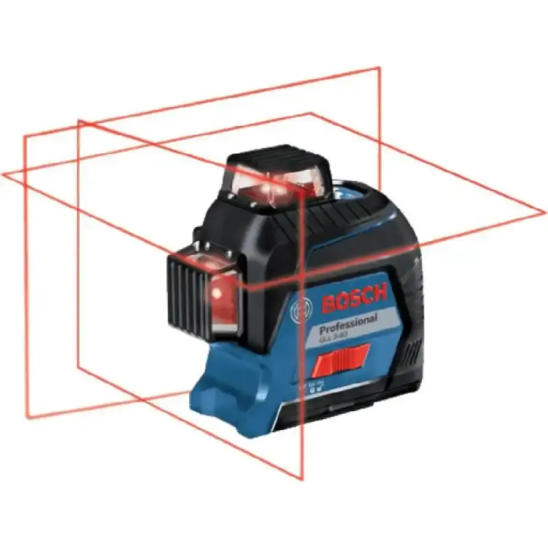 Nível à laser de linhas GLL 3-80 linha vermelha Bosch — fotografia 3