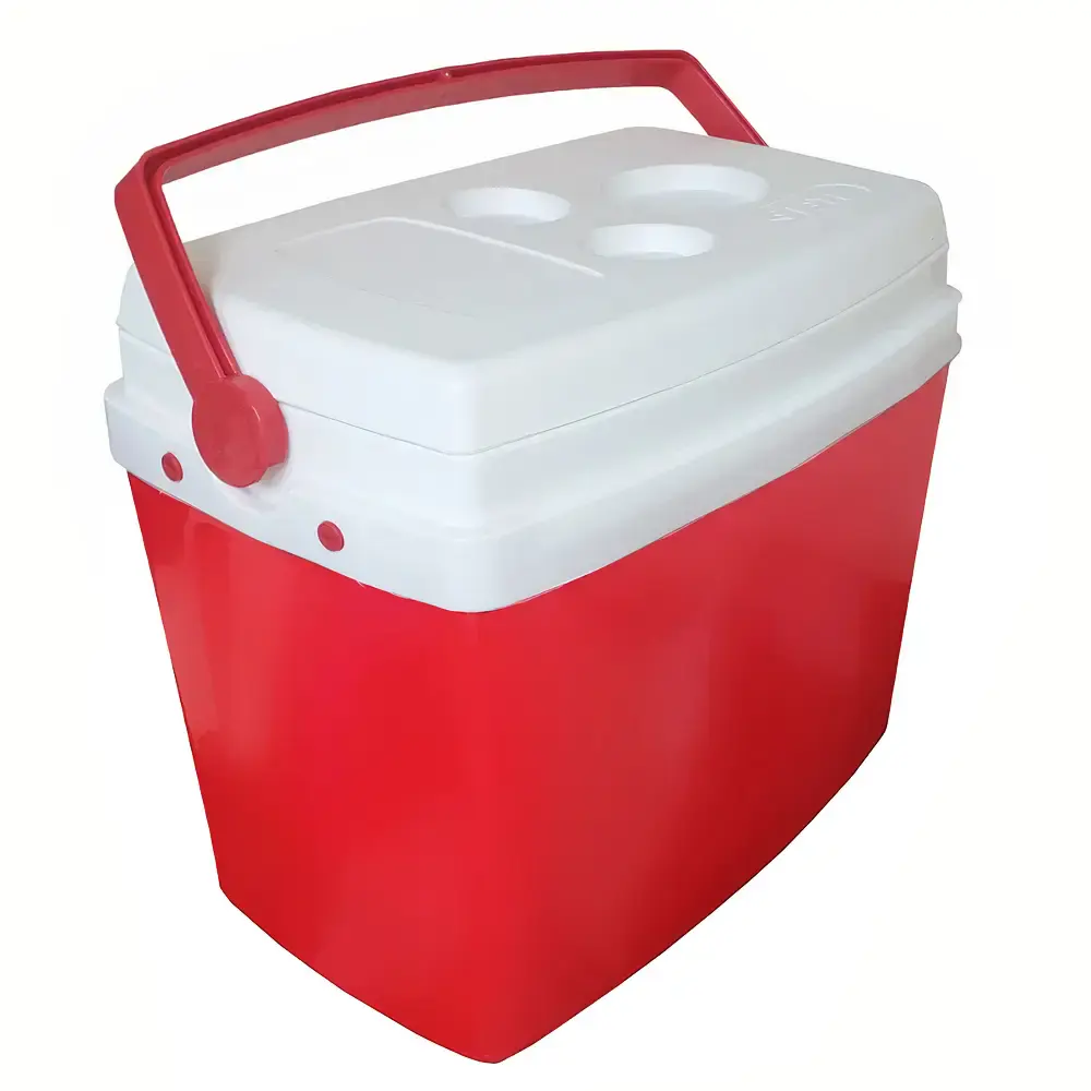 Caixa térmica 34 litros vermelha cooler CXT0034 Botafogo