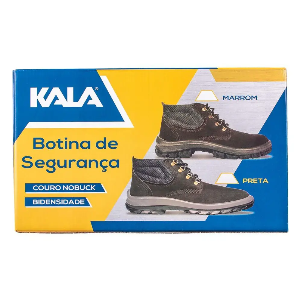 Botina amarrar couro nobuck verde oli N°44 Kala — fotografia 5