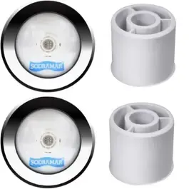 Luminária Refletor LED Piscina 10W com Adaptador cano 20mm para 50mm SODRAMAR — fotografia 2