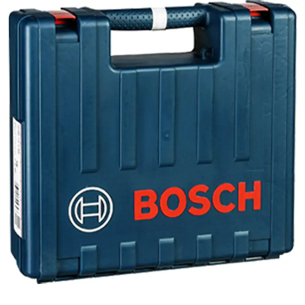 Furadeira de impacto bosch GSB 16 RE 850W com maleta e kit cor azul — fotografia 5
