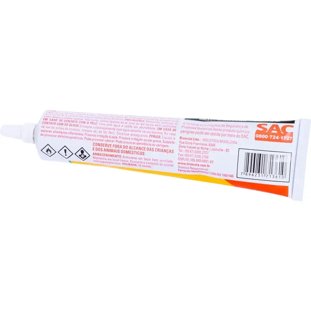Cola vinil extra 75G Brascola — fotografia 8