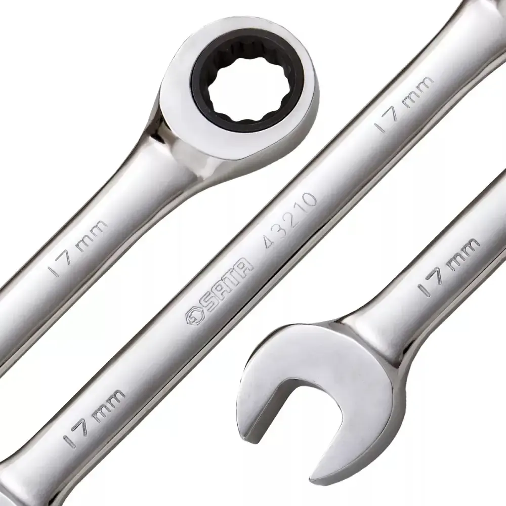 Chave combinada catraca 17MM ST43210S Sata — fotografia 3