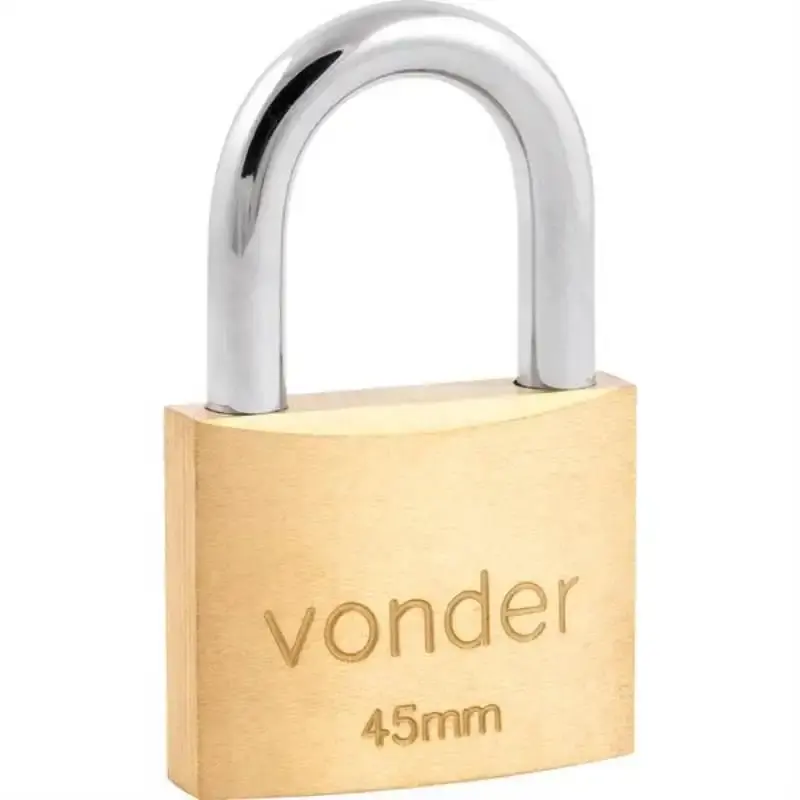 Cadeado de latão 45 MM Vonder — fotografia de referência