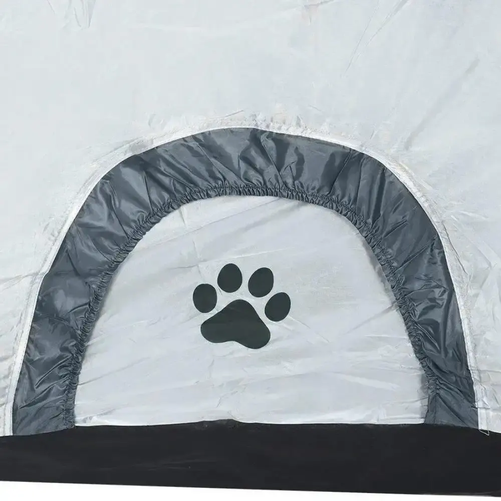 Barraca para Gazebo Dobrável 3 x 3 Metros Cinza e Preto BEL — fotografia 4