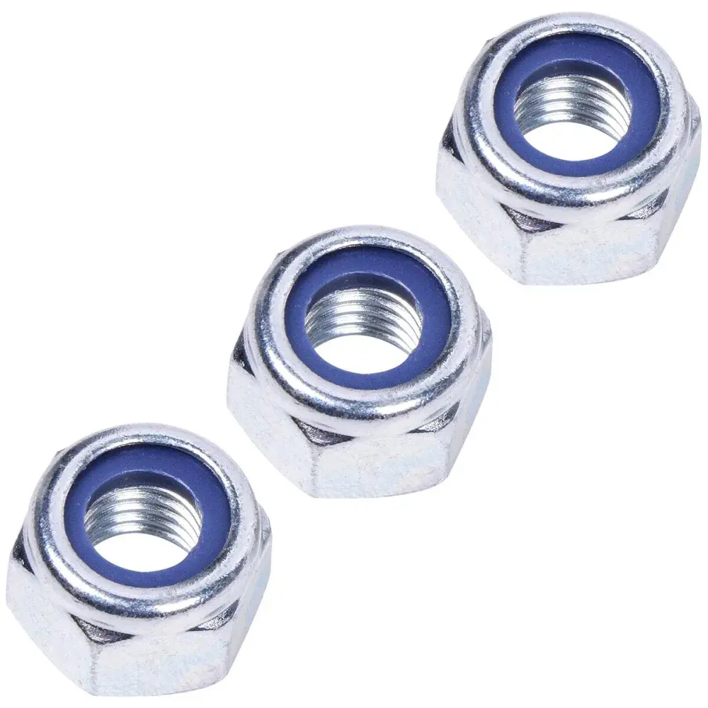 Porca sextavada travante ma zincado 10X17MM 500 peç Ciser