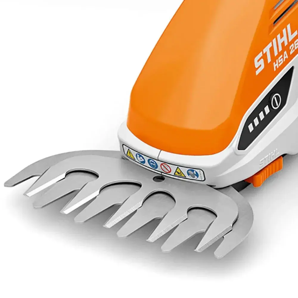 Podador de arbustos a bateria hsa 26 com carregador 127V sthil Stihl — fotografia 5