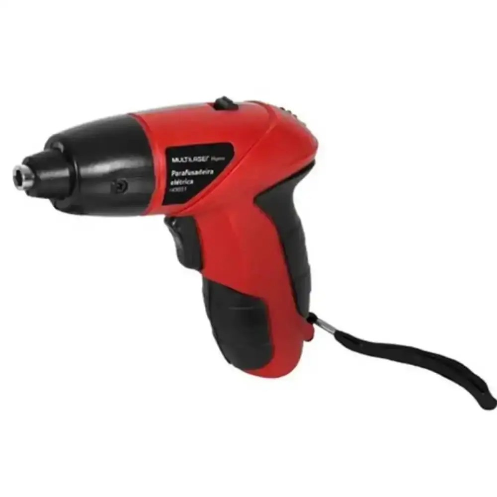 Parafusadeira à bateria 4,8V com kit 11 peças HO031 bivolt Multilaser — fotografia 3