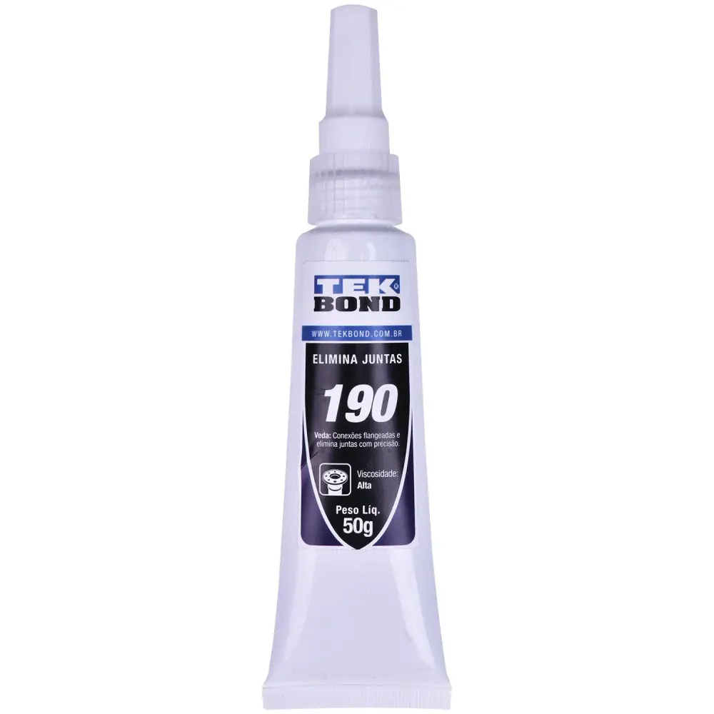Adesivo veda juntas 190 roxo 50GR Tekbond — fotografia de referência