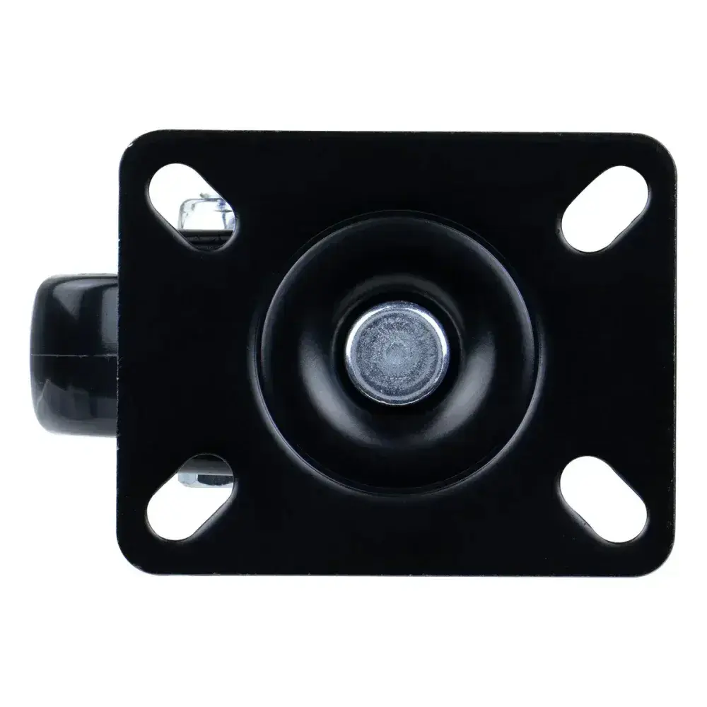 Rodízio giratório poliuretano 100MM preto Worker — fotografia 10
