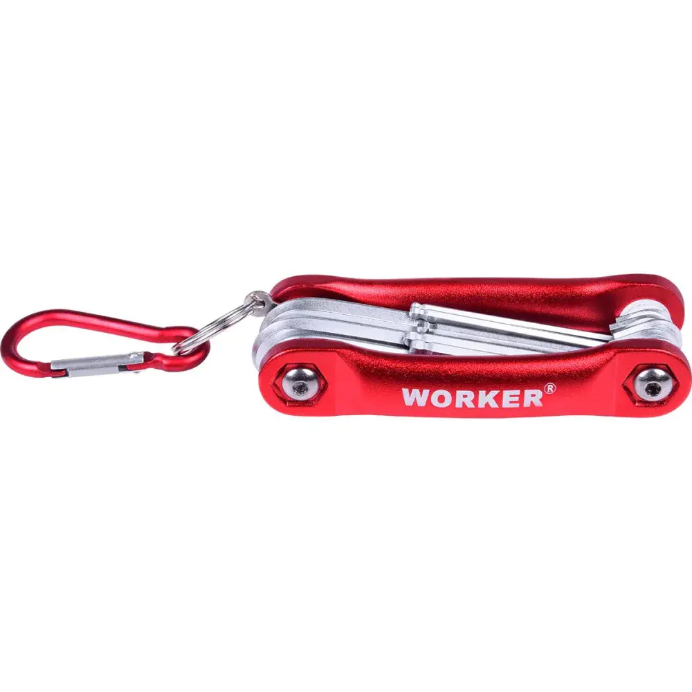 Jogo chave torx canivete com 8 peç Worker — fotografia 4