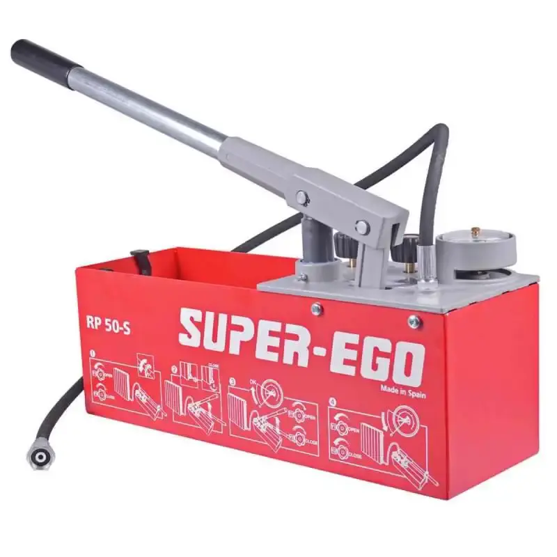 Bomba de Teste Hidrostático 12L até 60 Bar Super Ego RP50-S ROTHENBERGER — fotografia de referência