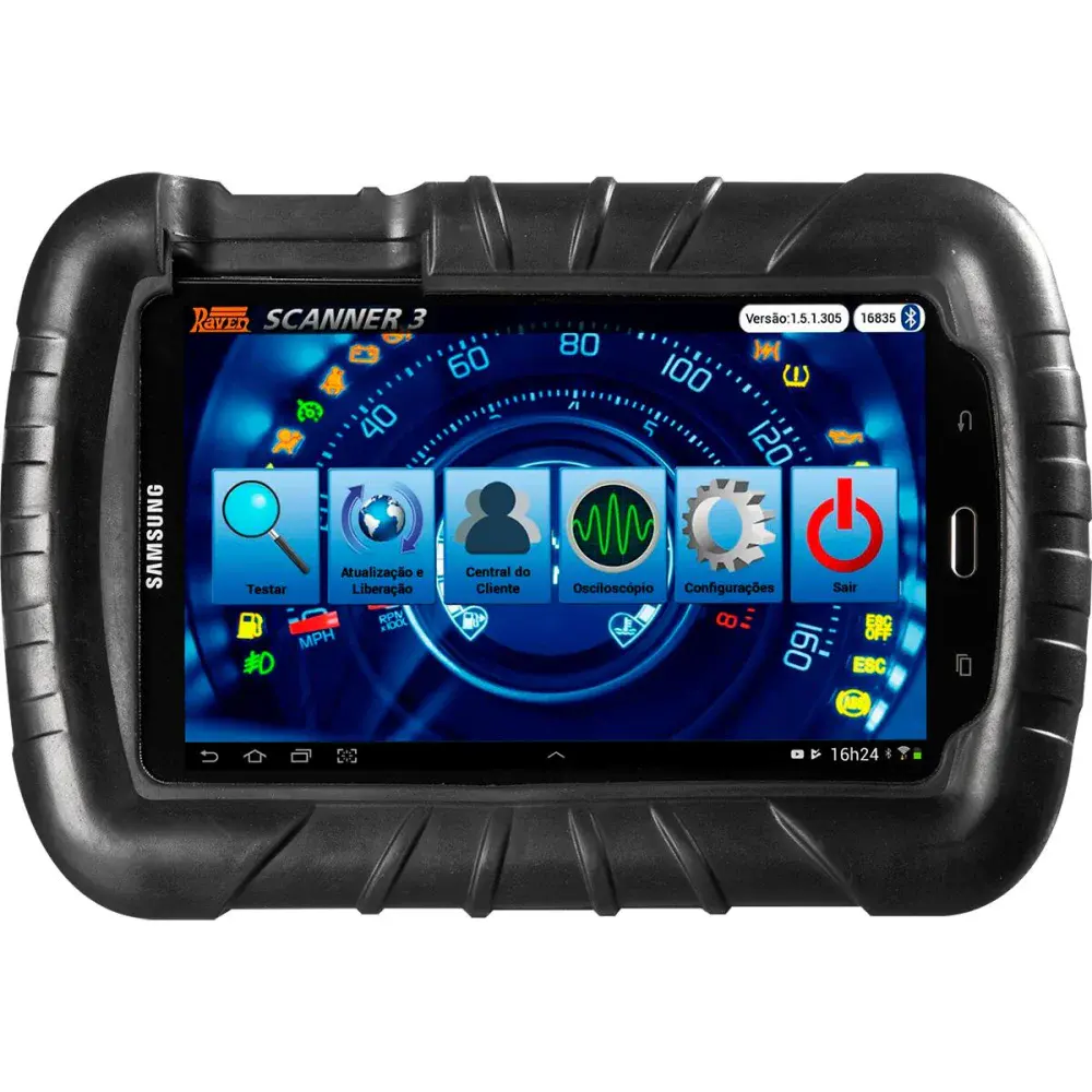 Jogo de scanner 3 automotivo com kit diesel e osciloscópio Raven — fotografia 3