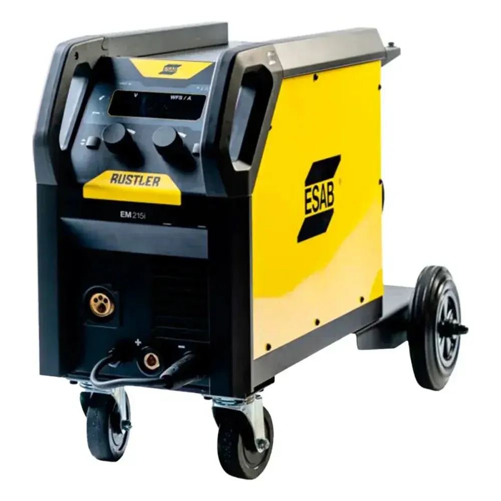 Máquina de solda inversora rustler EM215I Esab — fotografia 5