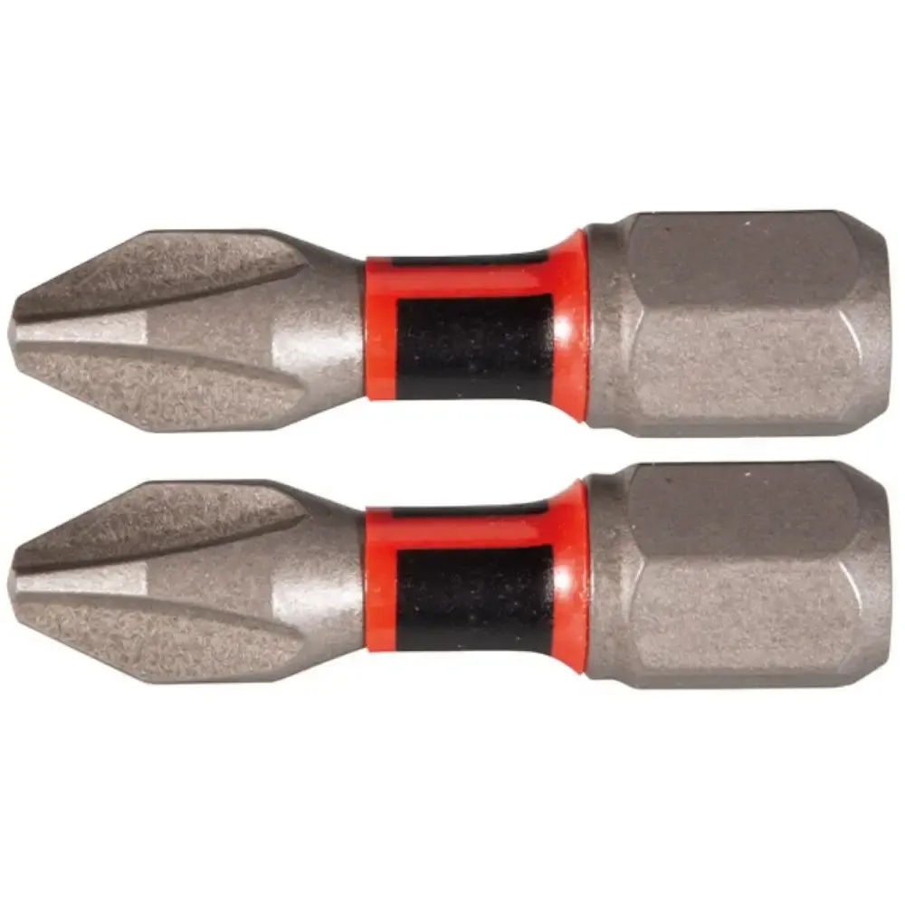 Bits de torção de impacto PH2 25MM com 2 unidades Makita — fotografia de referência