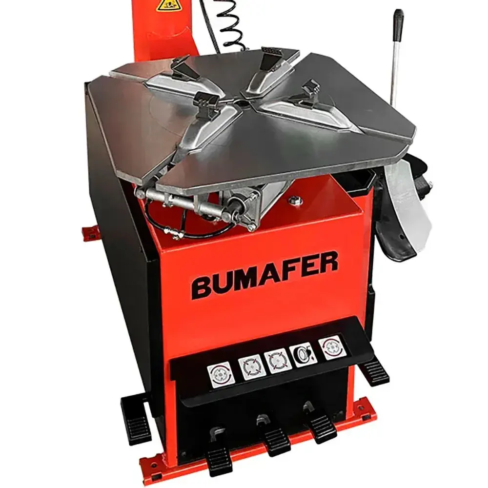 Desmontadora de pneus e rodas 12 a 24 220V Bumafer — fotografia 6