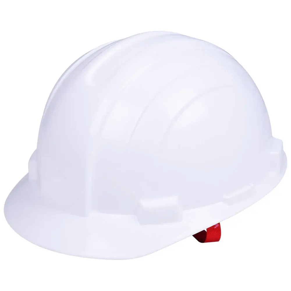 Capacete branco de proteção industrial max Worker — fotografia 2