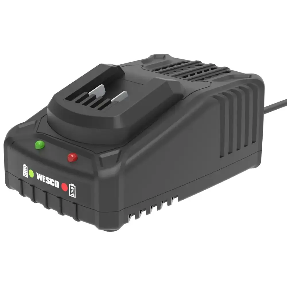 Parafusadeira furadeira 1/2POL 50NM impacto com bateria 18V e carregador Wesco — fotografia 5