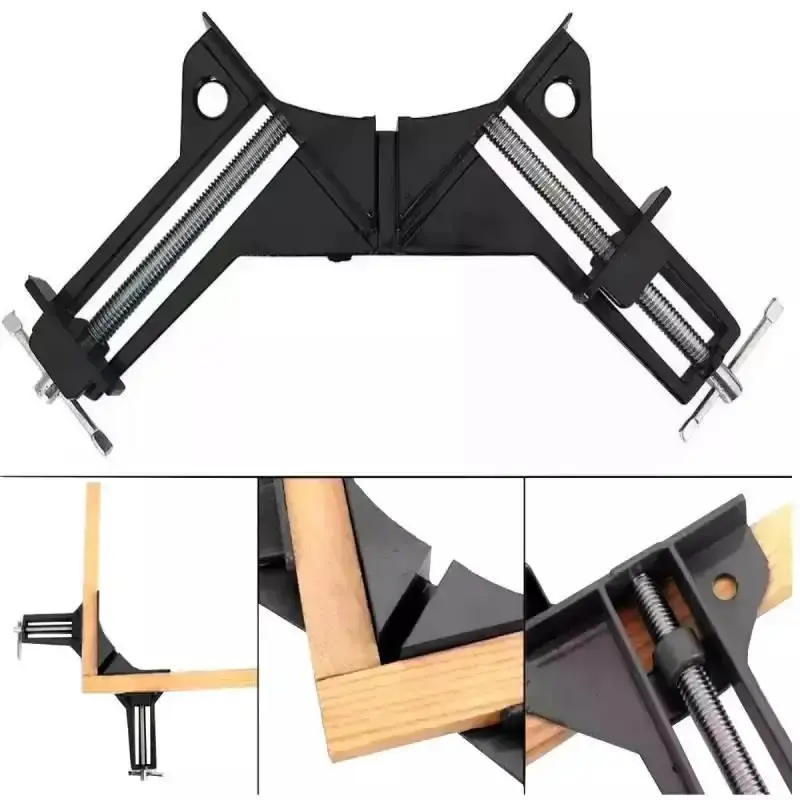 Grampo sargento angular 75 MM 2 morsas kit com 4 peças 203205 Sparta — fotografia 4