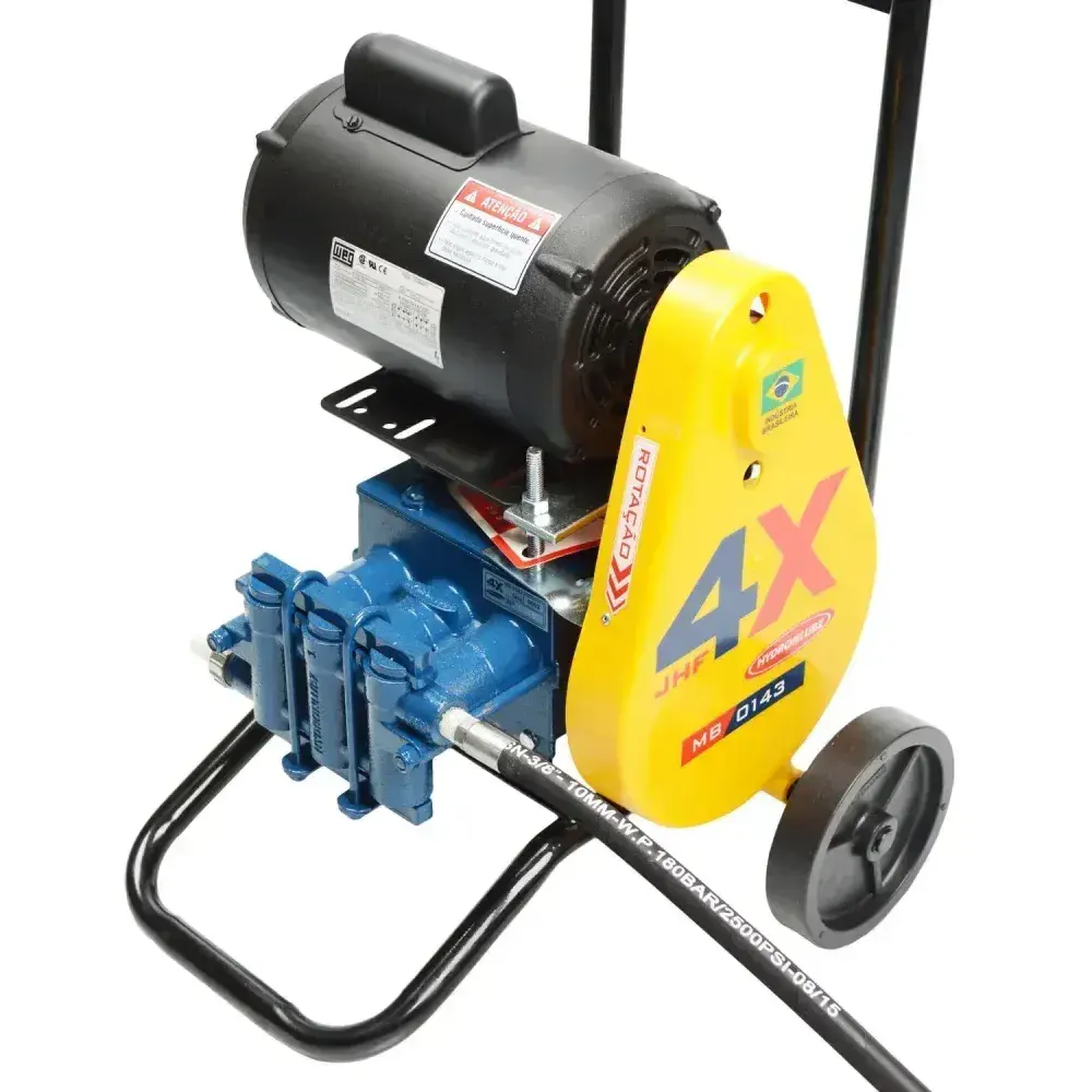 Lavadora de alta pressão MB143 500 libras com carrinho Jhf4x — fotografia 8