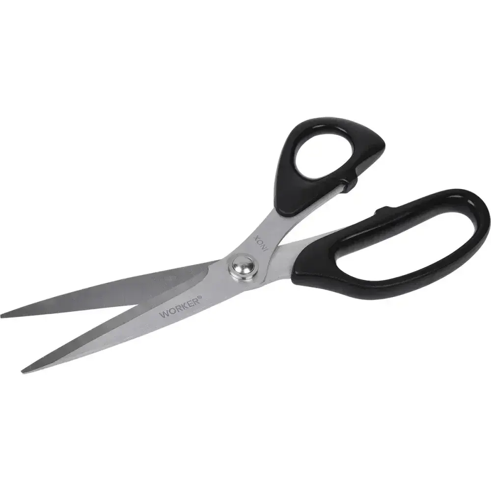 Tesoura reforçada para costura em aço 24,1CM Worker — fotografia 4