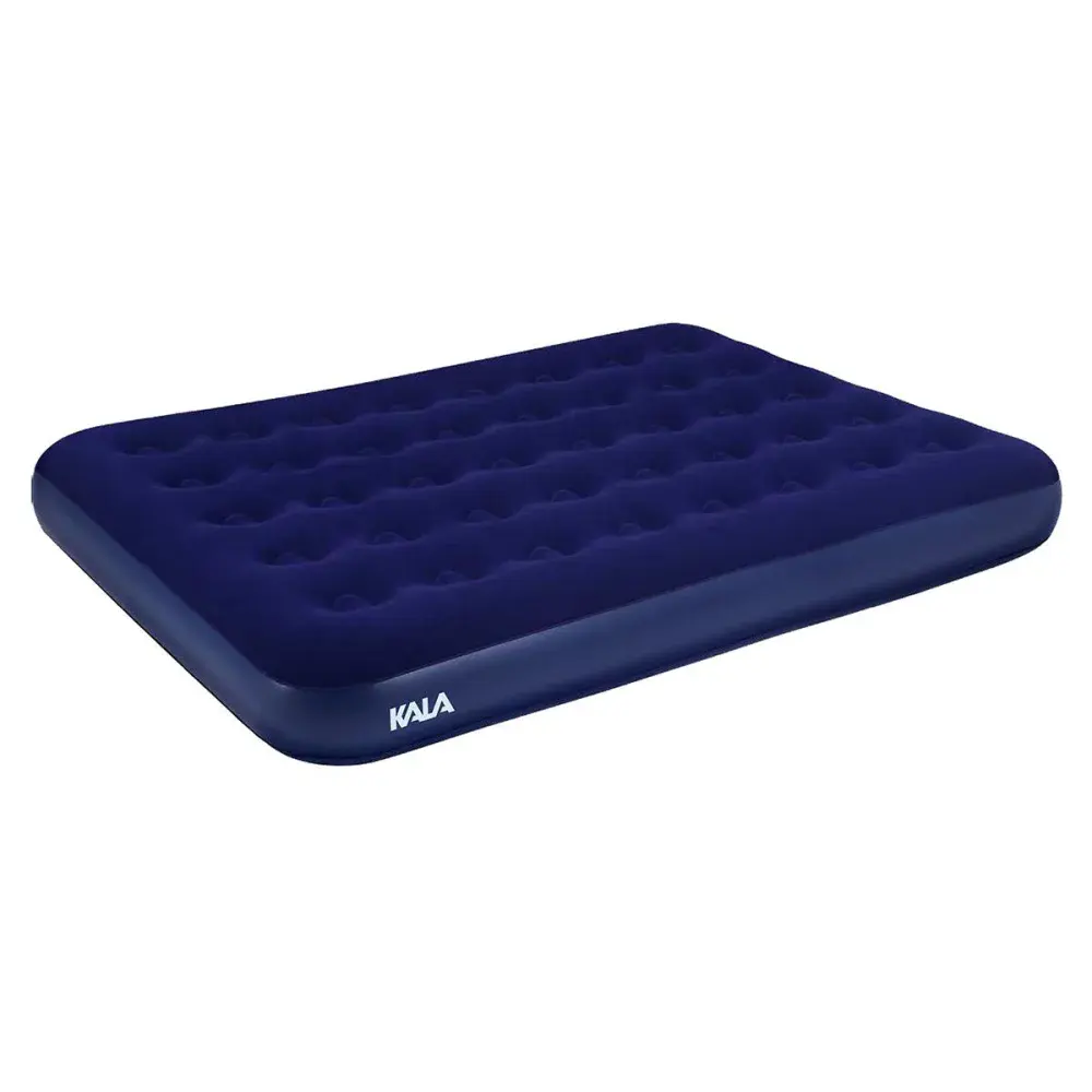 Colchão inflável casal 191X137X22CM azul Kala — fotografia de referência