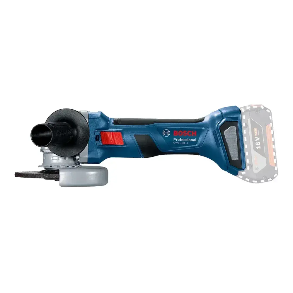 Esmerilhadeira angular à bateria gws 180-LI 18V 5 Bosch — fotografia 5