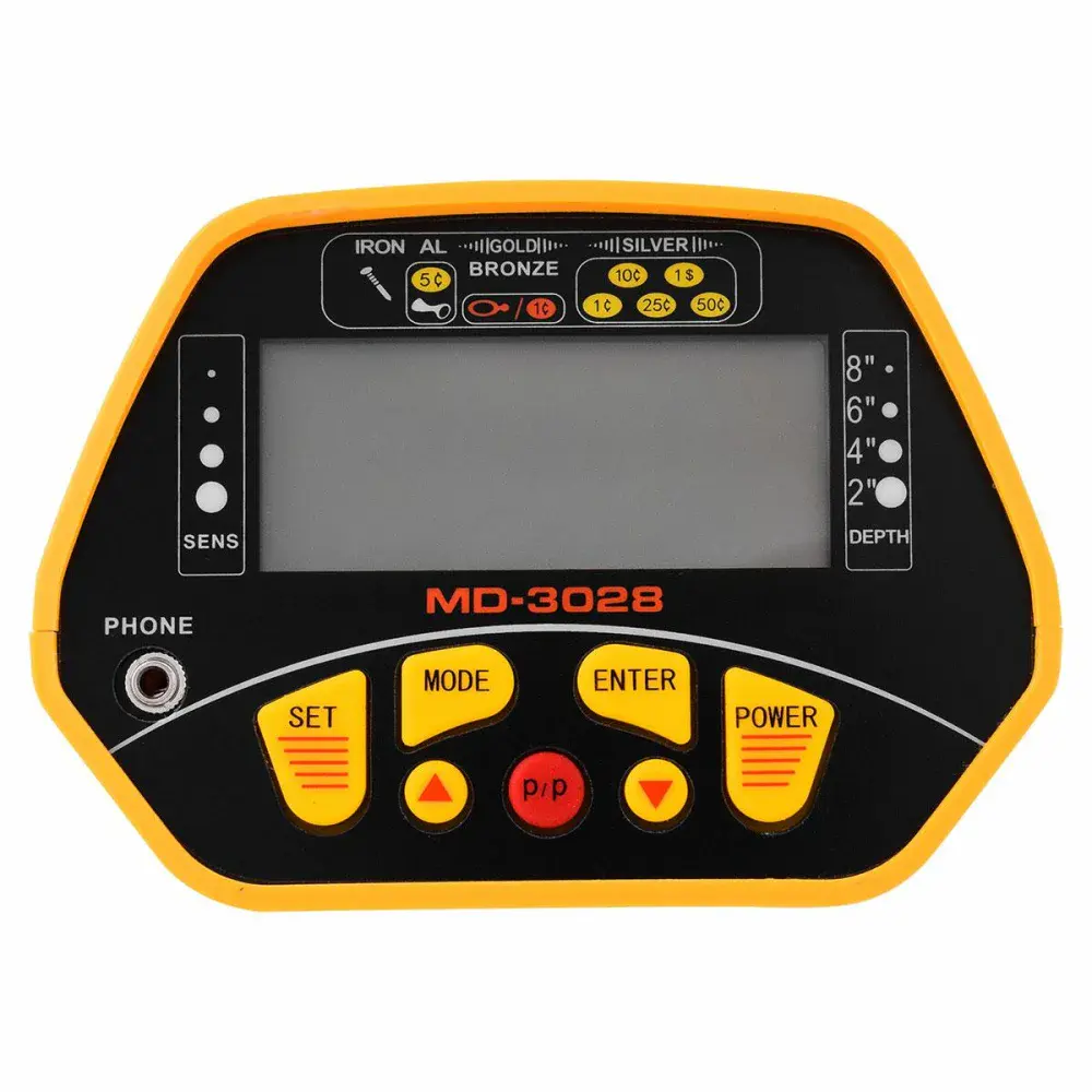 Detector de metais com haste ajustável 180MM Bumafer — fotografia 5