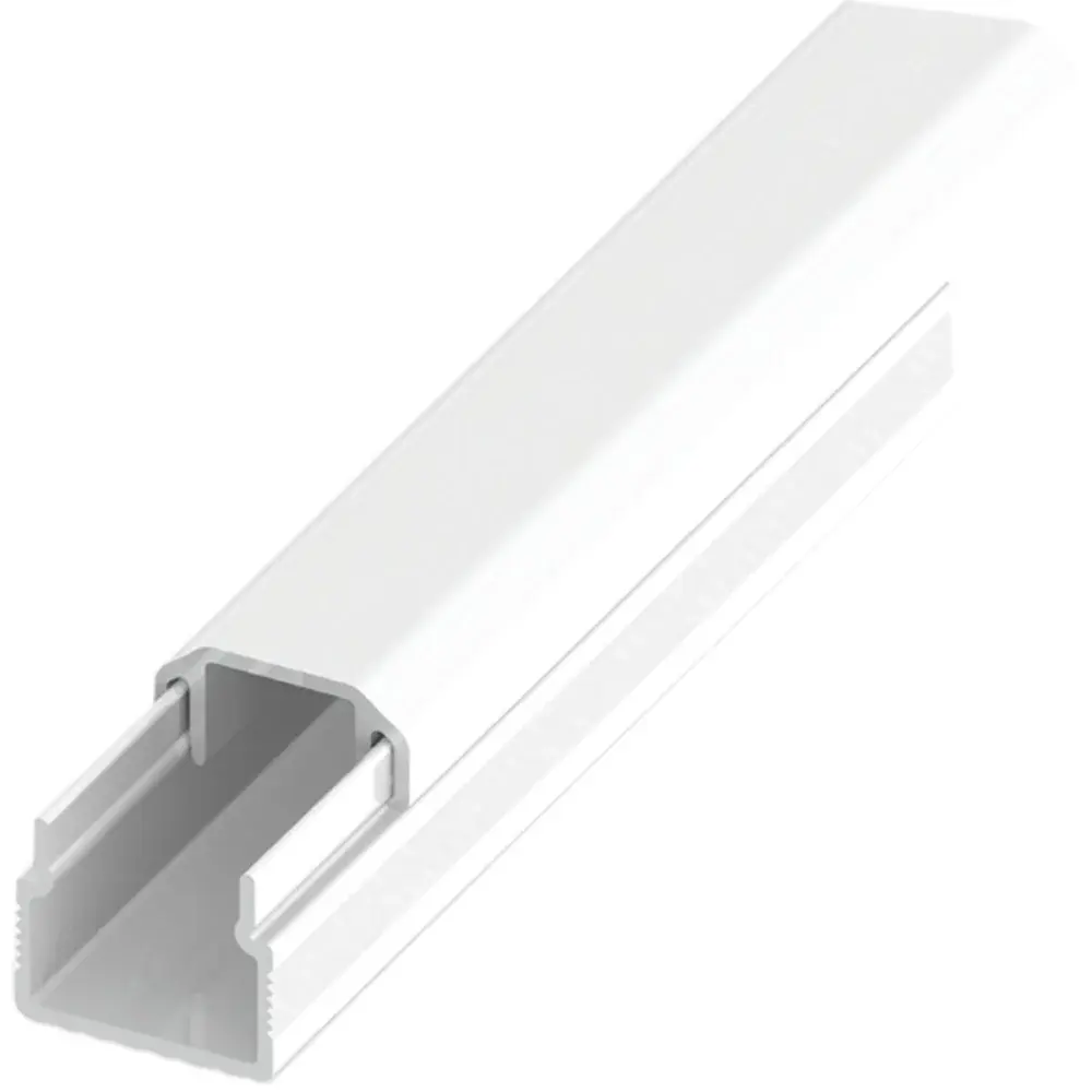 Canaleta 10X10X2000MM branca com dupla face Ilumi