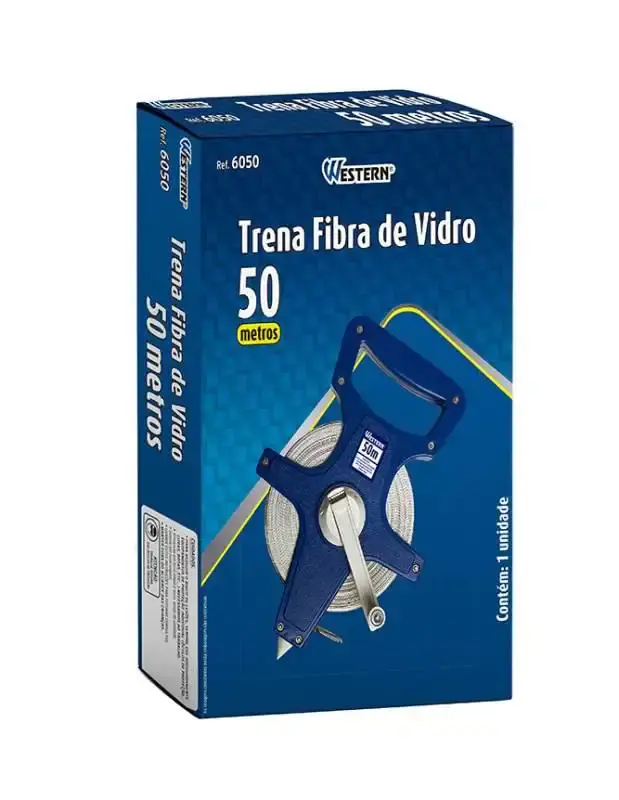 Trena de fibra de vidro 50 metros aberta 6050 Western — fotografia 4
