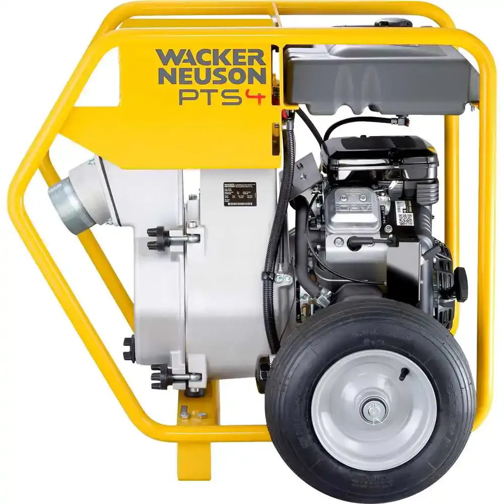 Motobomba à gasolina 15 HP 4 POL 4 t TS4A wacker Vonder — fotografia 5