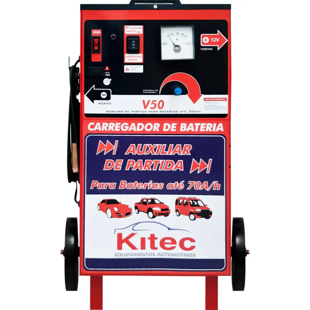 Carregador de bateria para carro V50 15V Kitec