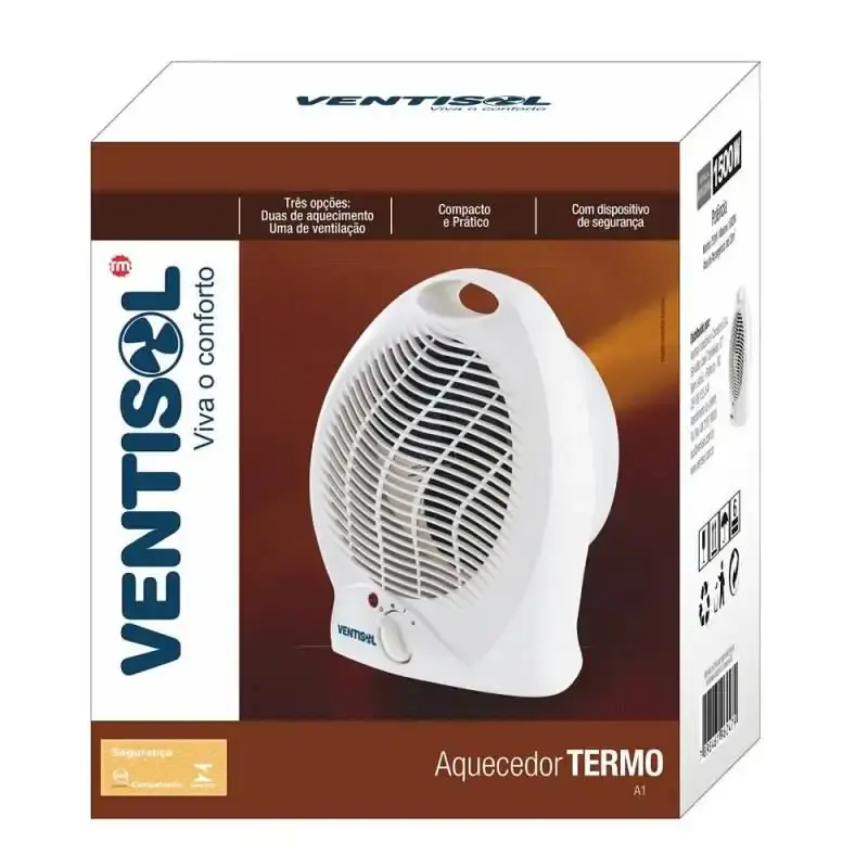 Aquecedor de ambientes residencial A1 Ventisol 220 V — fotografia 4