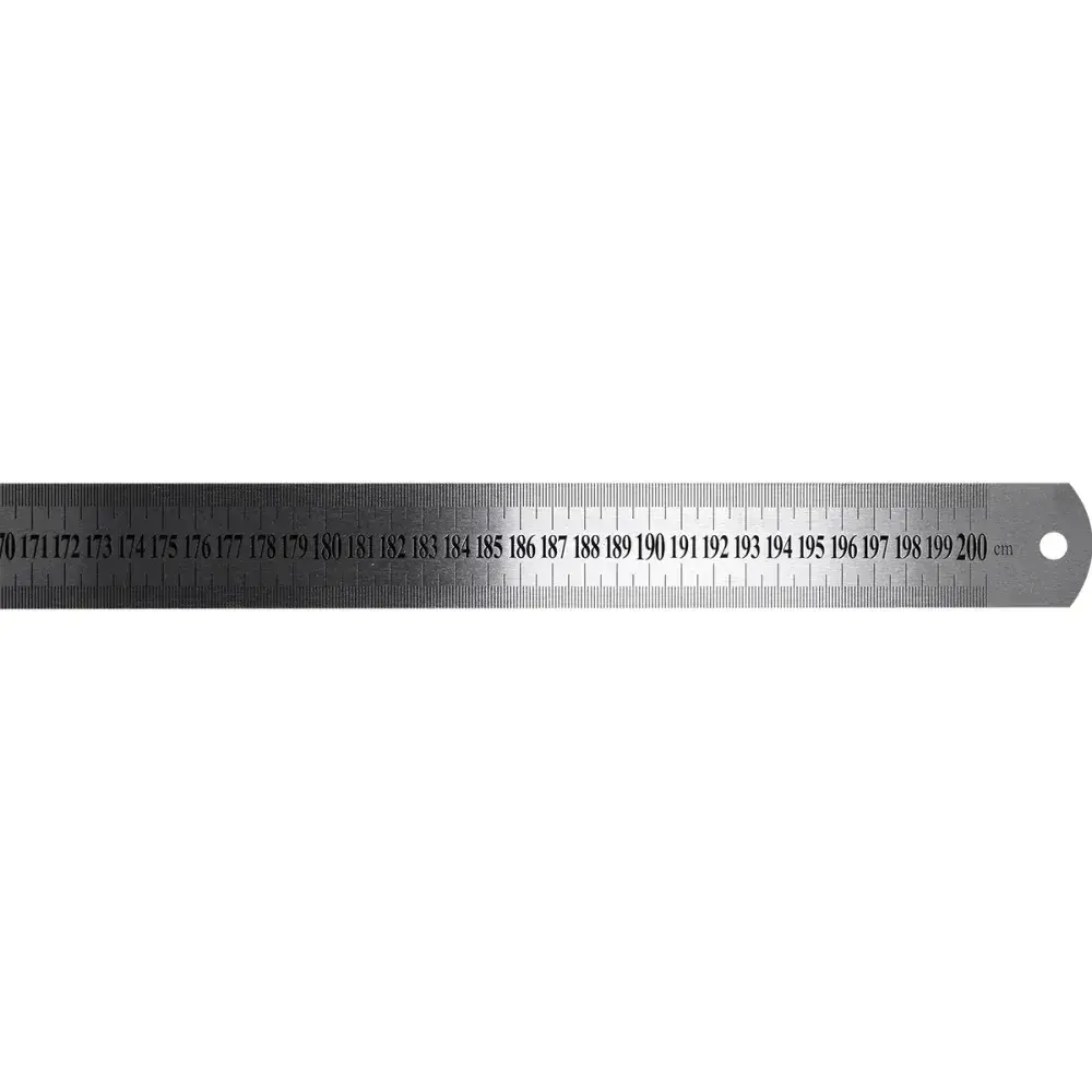 Escala métrica de aço inox 2000MM Bumafer — fotografia 5
