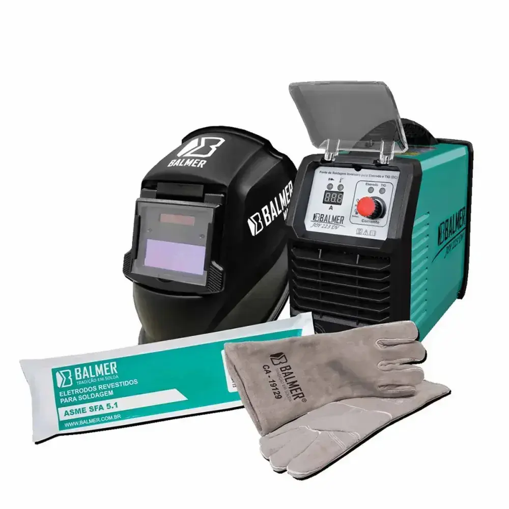Kit solda joy 223 dv + mab 90 para produtor rural Balmer — fotografia 4