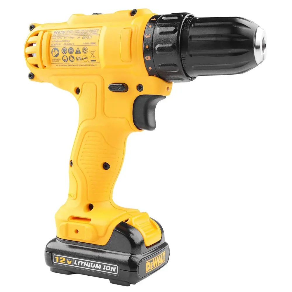 Kit furadeira e parafusadeira de impacto bivolt DCK199C2-BR Dewalt — fotografia 3