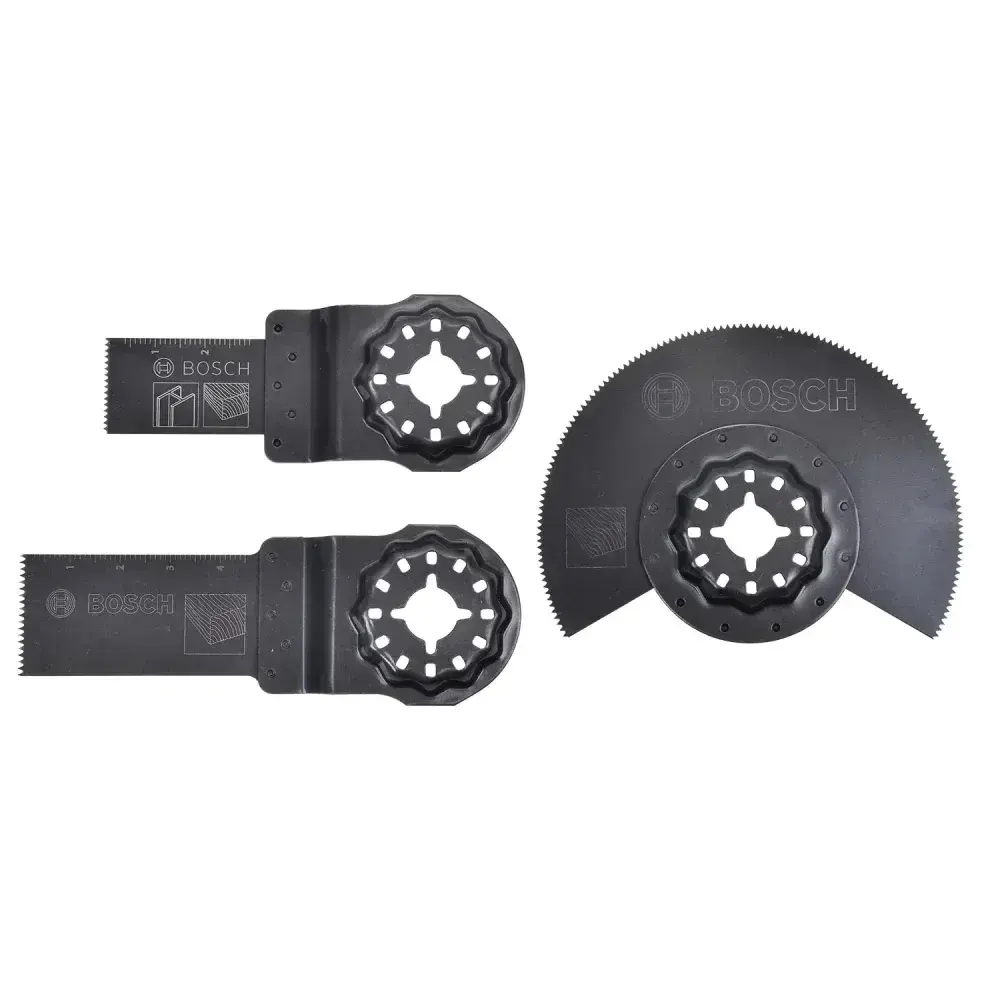 Kit de lâminas para multi cortadora Bosch – 3 peç — fotografia 5