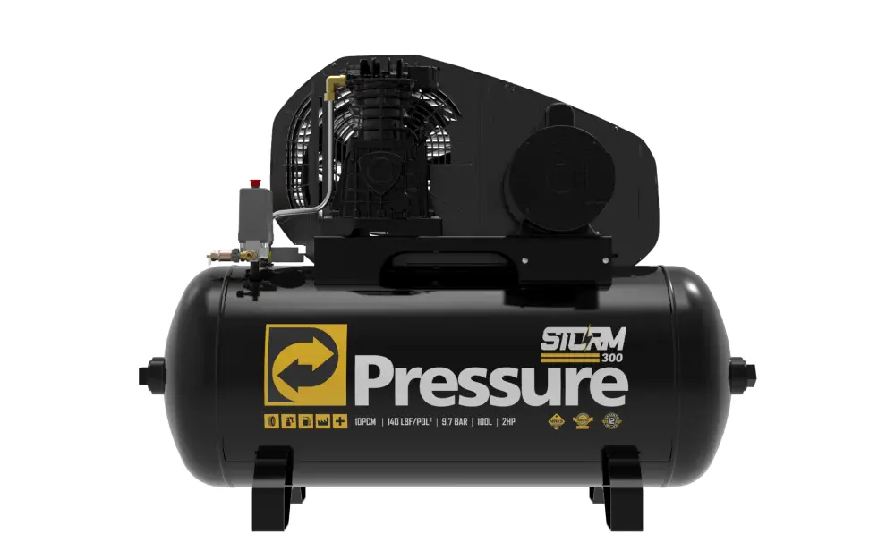 Compressor de ar storm 300 mono 110/220V 100L Pressure