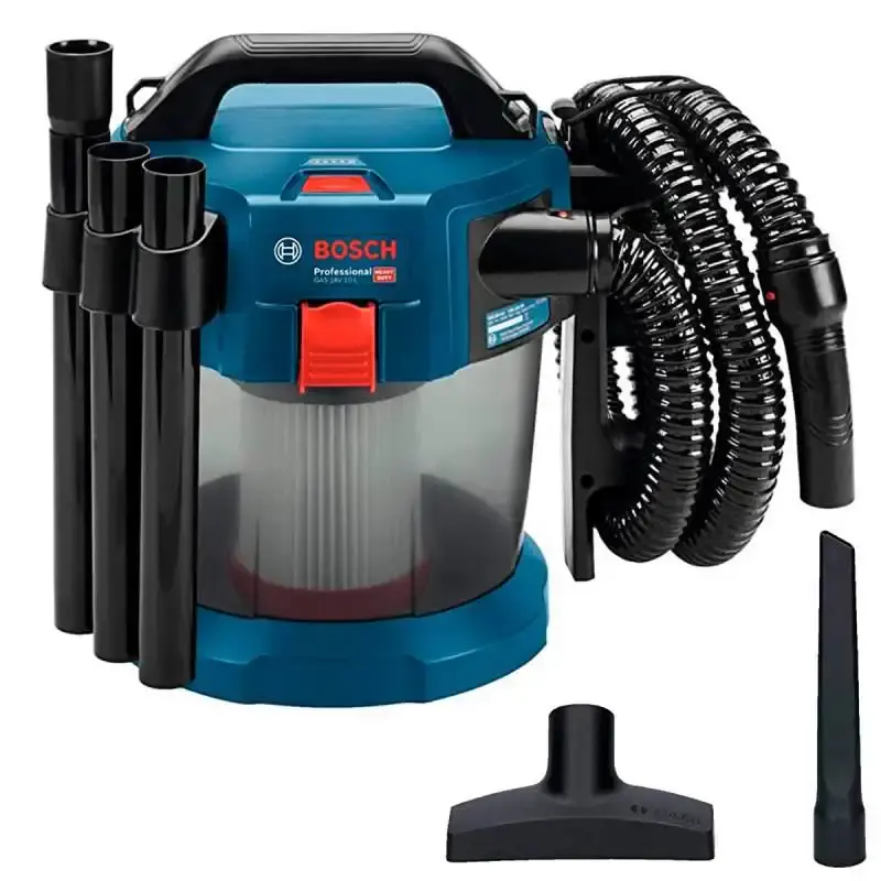 Aspirador de Pó e Líquido 10 Litros 18V GAS 18V-10 L s/ Bateria e Carregador BOSCH — fotografia de referência